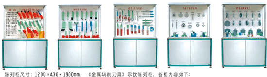 金屬切削刀具陳列柜 ,機(jī)械陳列柜,機(jī)械設(shè)計(jì)